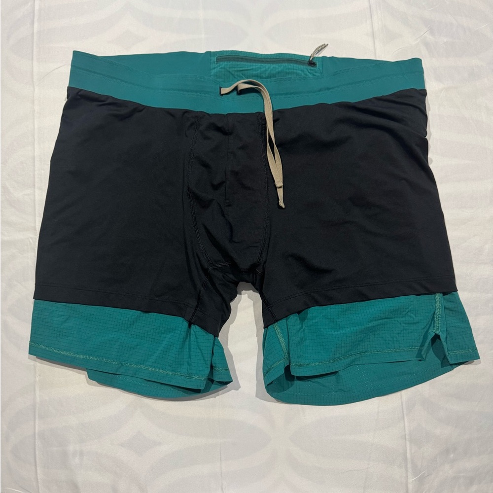 Women’s REI Co-op Swiftland Running Shorts in Teal XLarge Excellent Condition - Picture 7 of 7